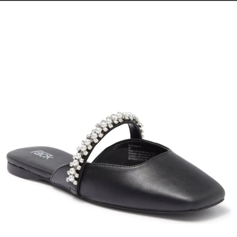 Nordstrom Rack | Guiliana Embellished Strap Mule Size 10